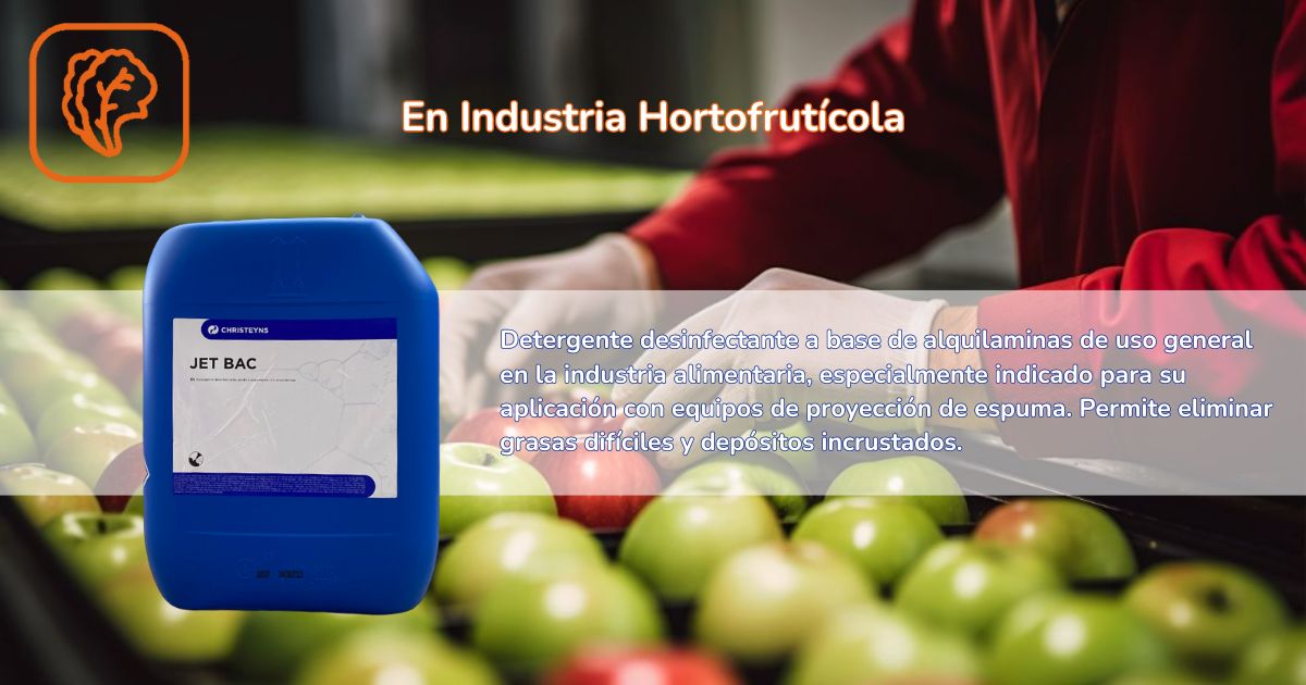 En Industria Hortofrutícola utiliza Jec Bac